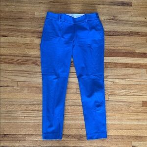 J. Crew Stretch straight leg Blue Pants